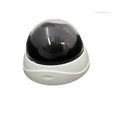 Mini Dome Branco com o visor Fume p/ Minicâmera